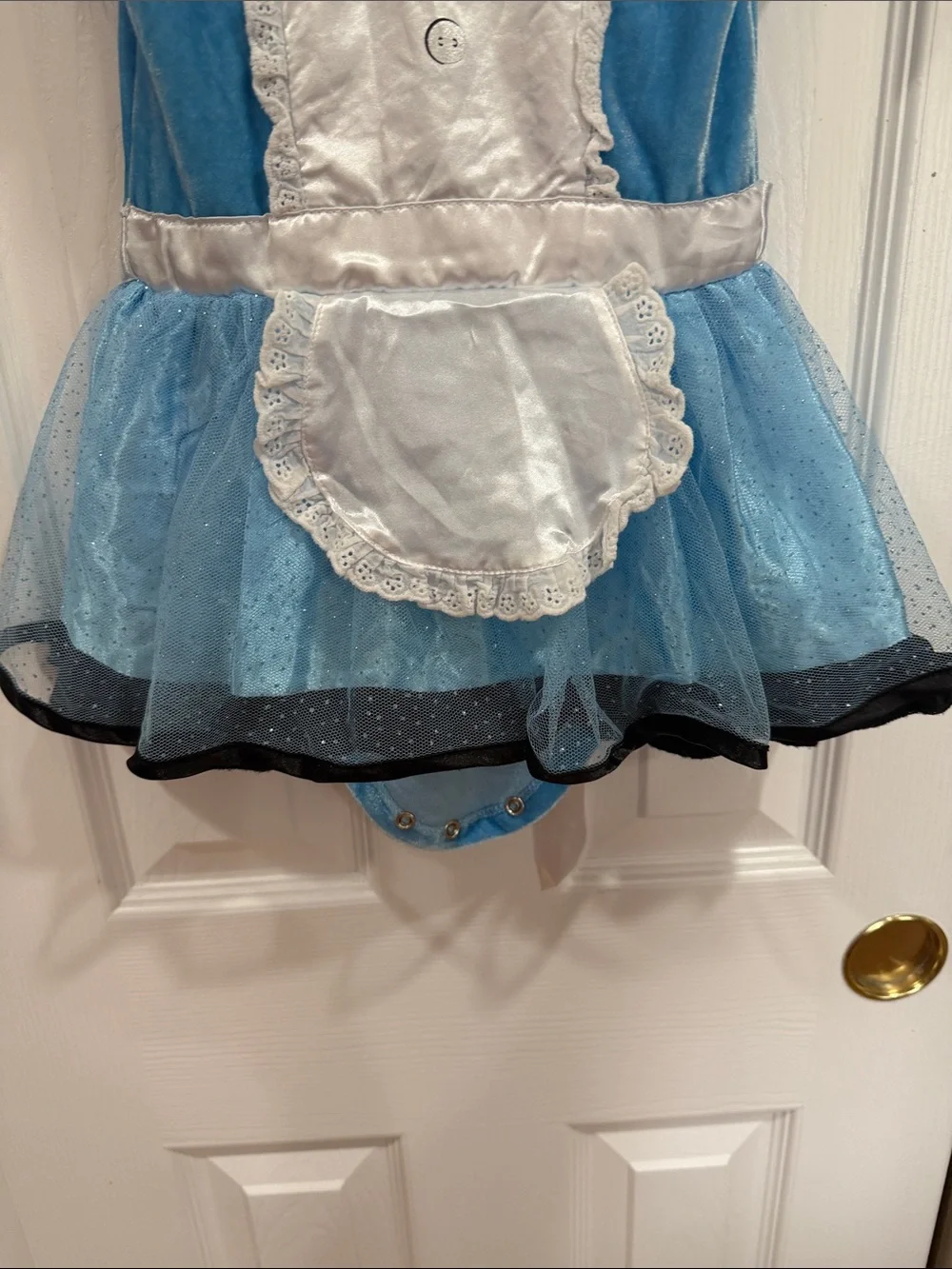 Disney Light Blue and White Alice-Style Girls' Costume 12/18 month